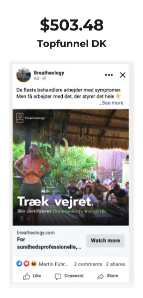 Annonce Topfunnel DK